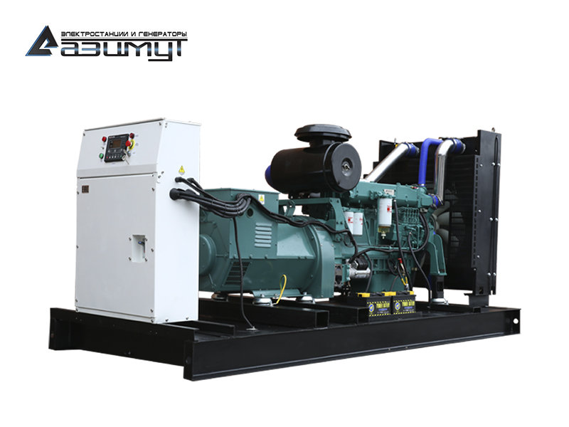 Дизель генератор 160 кВт с автозапуском (АВР) АД-160С-Т400-2Р открытого типа